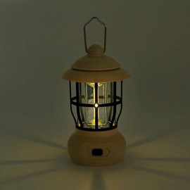L4 Retro Dial Camping Lantern-Beige Lighting Supplies Lighting