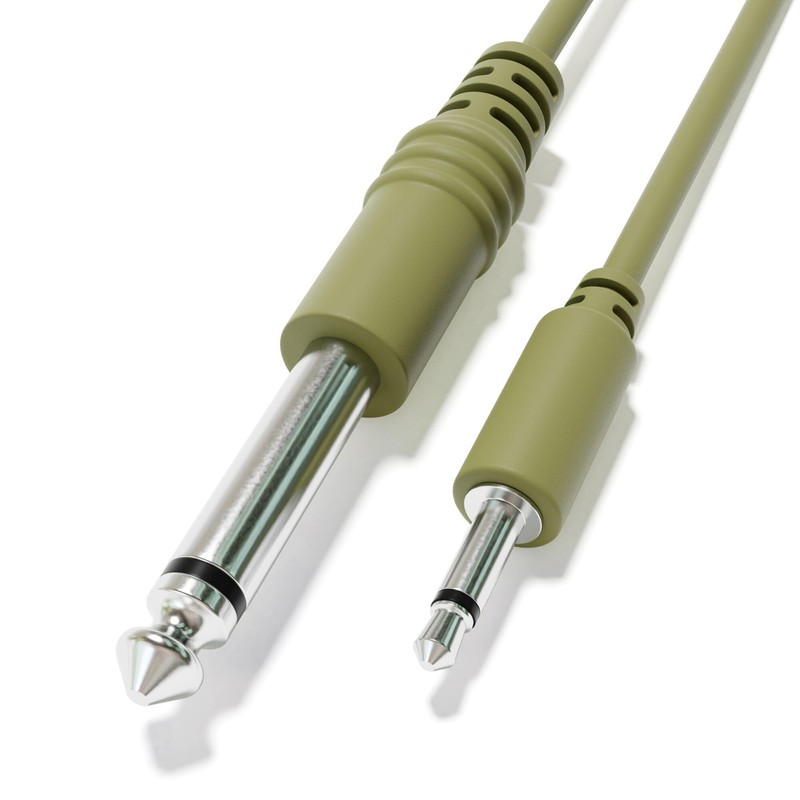 ExcelValley - Mono Patch Cables - TS 3.5mm 1/8" to