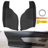 NLQR 2pcs Door Panel Armrest Cover Black Left and Right