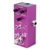 Mini Electric Guitar Effect Pedal,Multifunctional Metal Shell Adjustment Effector Sound