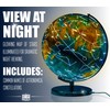 World Globe with Illuminated Constellations – 13” Light Up Globe