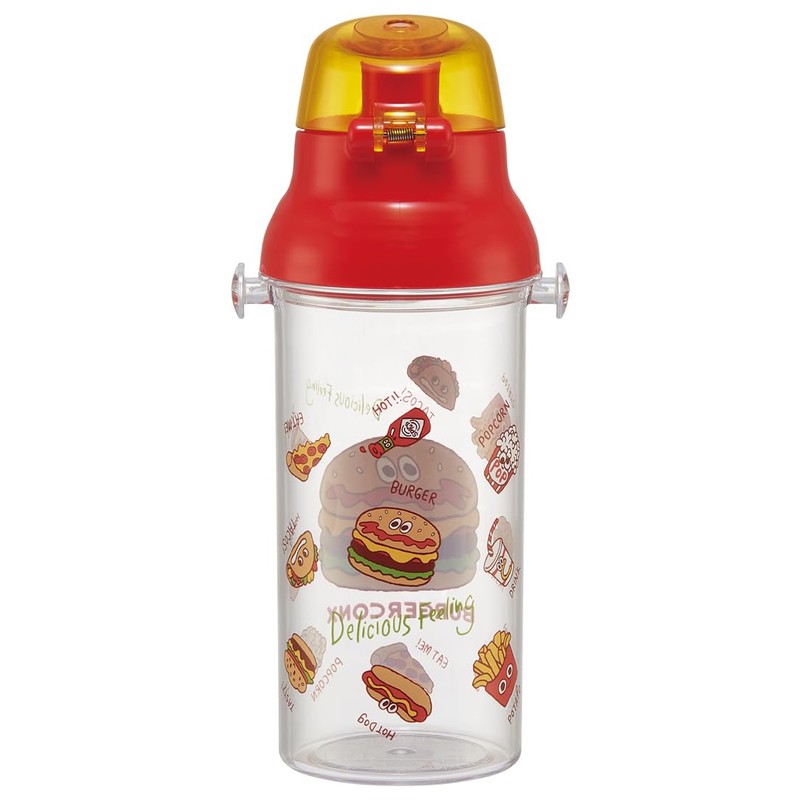 Skater PSB5TR-A Water Bottle, 16.2 fl oz (480 ml), Burger