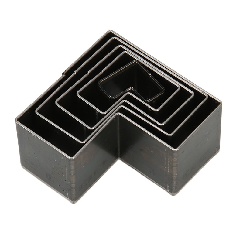 5Pcs Leather Die Cutter Hollow Assorted Size High Carbon Steel