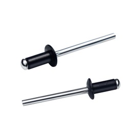 Aluminum Blind Rivets 1/8 x 5/16" - Pack of 100 – Dome Head Pop Rivets, Corrosion-Resistant Fasteners for Metal, Wood, Plastic