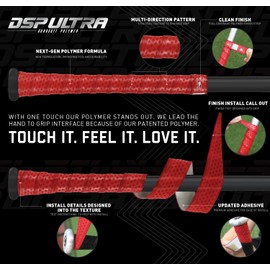 Lizard Skins DSP Ultra 0.5mm Bat Grip – Next-Gen Durasoft Polymer Baseball & Softball Bat Tape (Fury Camo)