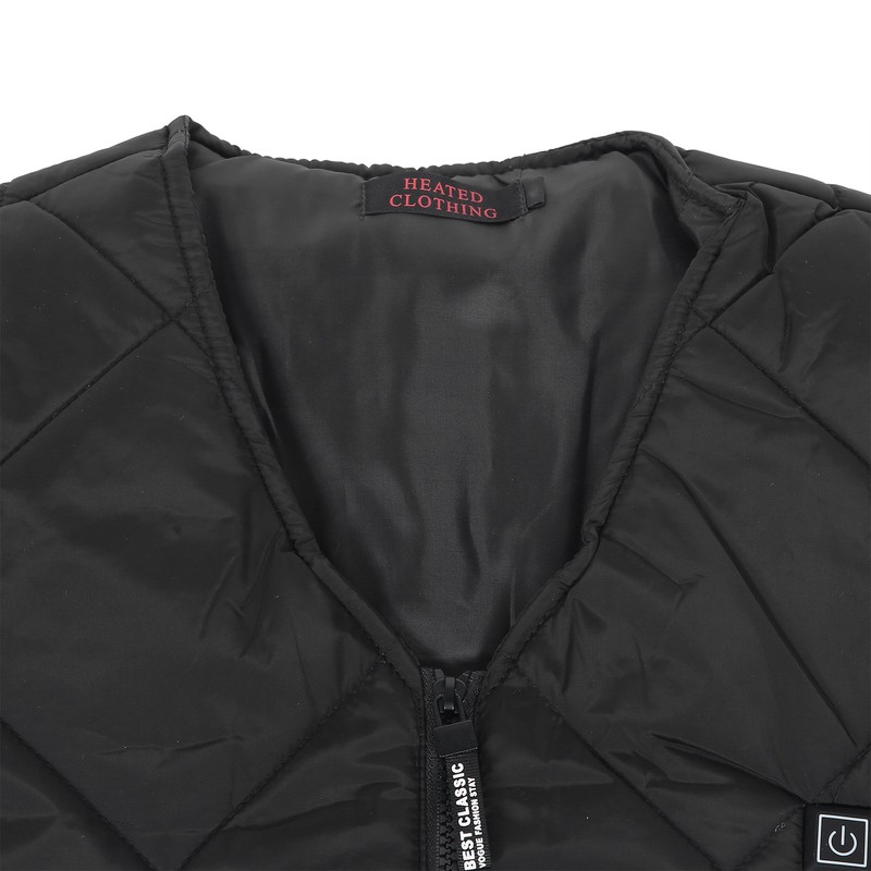 Electric Heated Vest USB Charging Winter Warm Body Thermal Tempertature