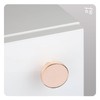 Natural Goods Berlin Round Circle Furniture Handles, Pack of 10,