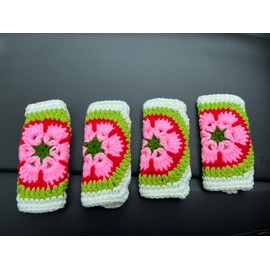 YDMZZB Car Interior Accessories,Protective Handle Covers and Seat Belt Covers (Galsang)