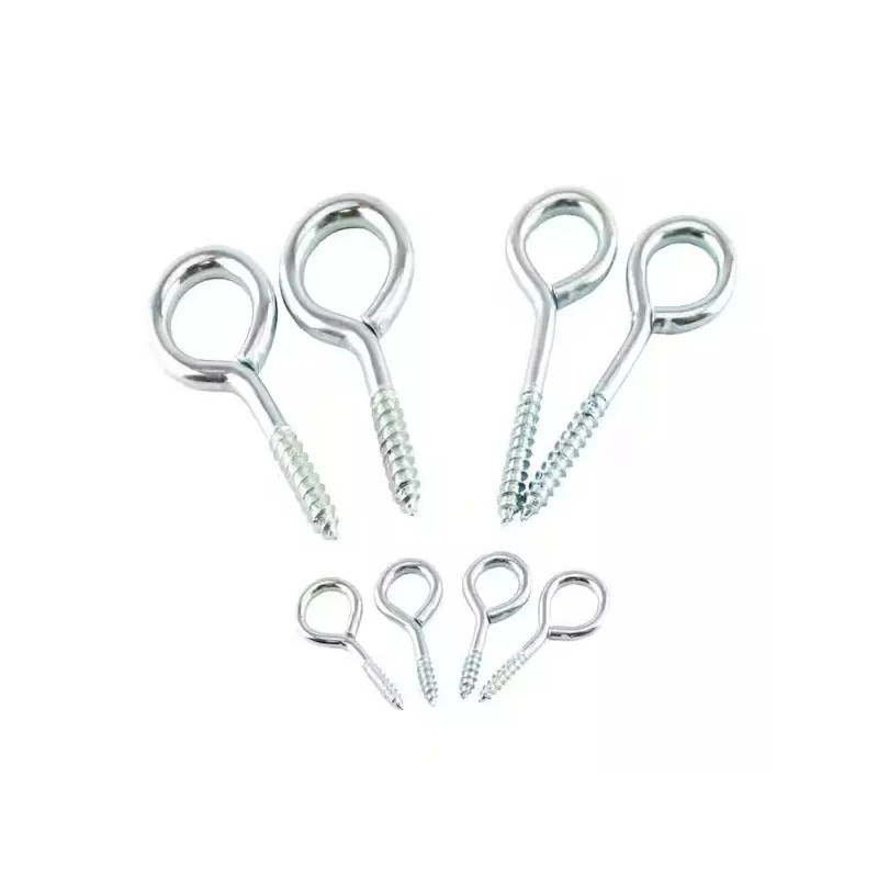 Everbilt 8 Pack Everbilt Assorted Size Zinc-Plated Screw Eye Rope