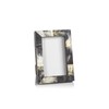 Zodax African Black Horn Inlaid Photo Frame - 4x6