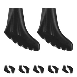 Nordic Walking - Trekking Pads - 12 Stück / 6 Paar - für alle gängigen Modelle - Gelände und Asphalt - Pads für Nordic Walking Stöcke (12 Stück / 6 Paar)