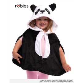 Rubies S8949-XS Super Panda Inf Cape Costume, Multicoloured, XS (2-3 AÑOS)
