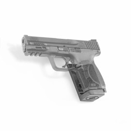 Spartan Mounts for S&W M&P Pistols | Shield and Double Stack Display Storage Organization System | Unique Low Profile Design Gun Safe Wall Room Mount (M&P 9mm/.40 (Double Stack), Barrel Points Left)