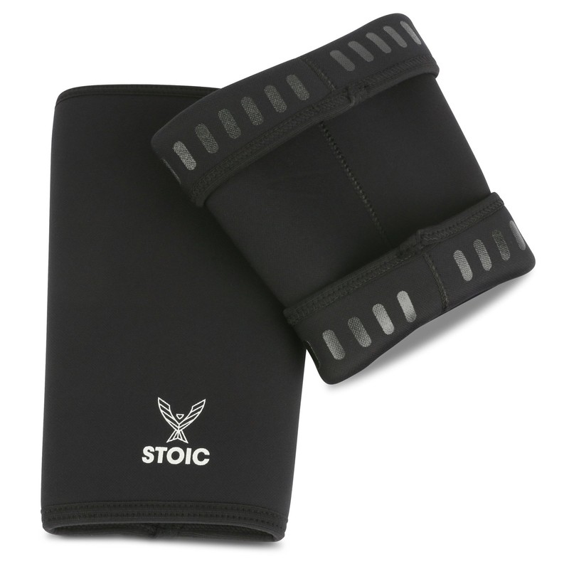 Stoic Knee Sleeves for Men Women - 7mm Neoprene Knee