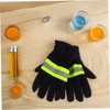 BUGUUYO 1 Pair Firefighter Gloves Fire Resistant for Industrial Use