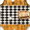 Black and White Diamond Table Runner Tea Themed Party Decor