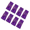 10Pcs Chair Cover Bands Elastic Stretch Sashes Bows for Wedding