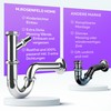 Universal Siphon for Washbasins and Washbasins with Device Connection -