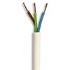 Ali's DIY 3 Core Round White Flex Flexible Cable 0.75