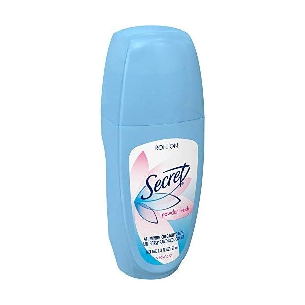 Secret Original Roll-On Antiperspirant Deodorant 1.8 oz (Pack of 2)