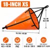 18 Inch PVC Sea Anchor Drift Socks for Boats Under