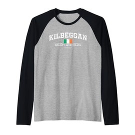 Kilbeggan Ireland Raglan Baseball Tee