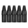 Pronomic XMPLUG Black XLR male - 5 pack