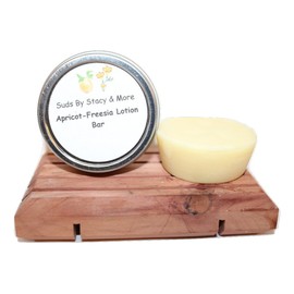 Suds By Stacy and More Handmade Apricot-Freesia Lotion Bar - 1 ounce