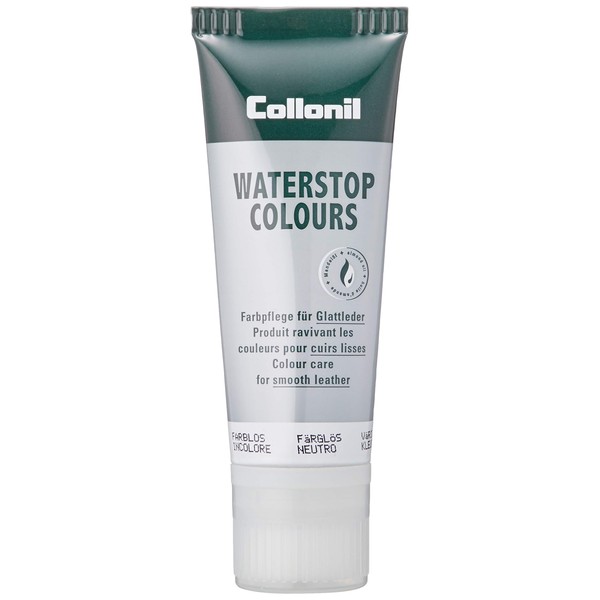 Colonil Water Stop Colors Waterproof Supplementary Cream, 2.5 fl oz (75 ml), Gives Nutrition and Shine to Leather, Waterproof Effect, Softens Leather Products, Uses Almond Oil, Shoes, Bag, Accessories, Colorless
