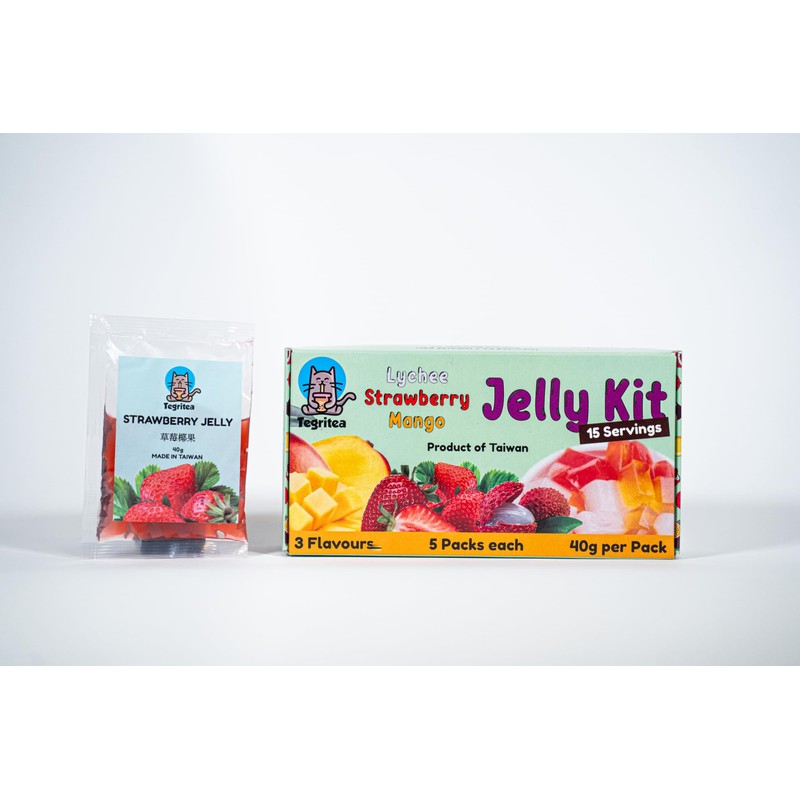 Strawberry | Mango | Lychee Jelly for Bubble Tea |