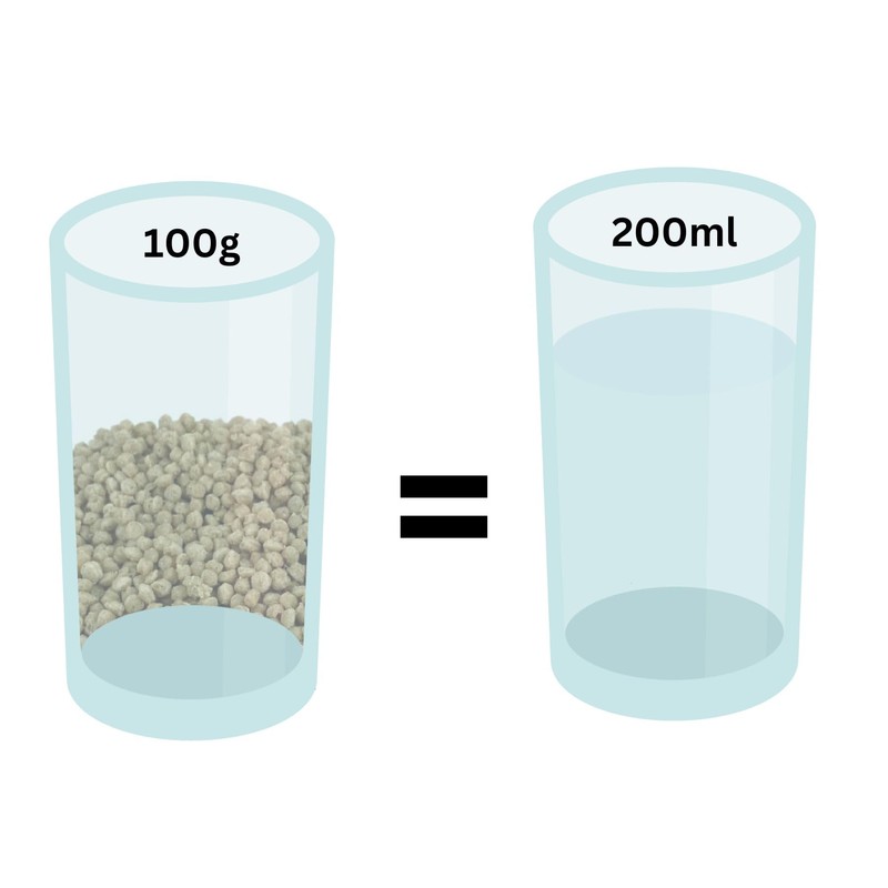 Perle Morbide White (5 pounds), creates an exquisite mixture with
