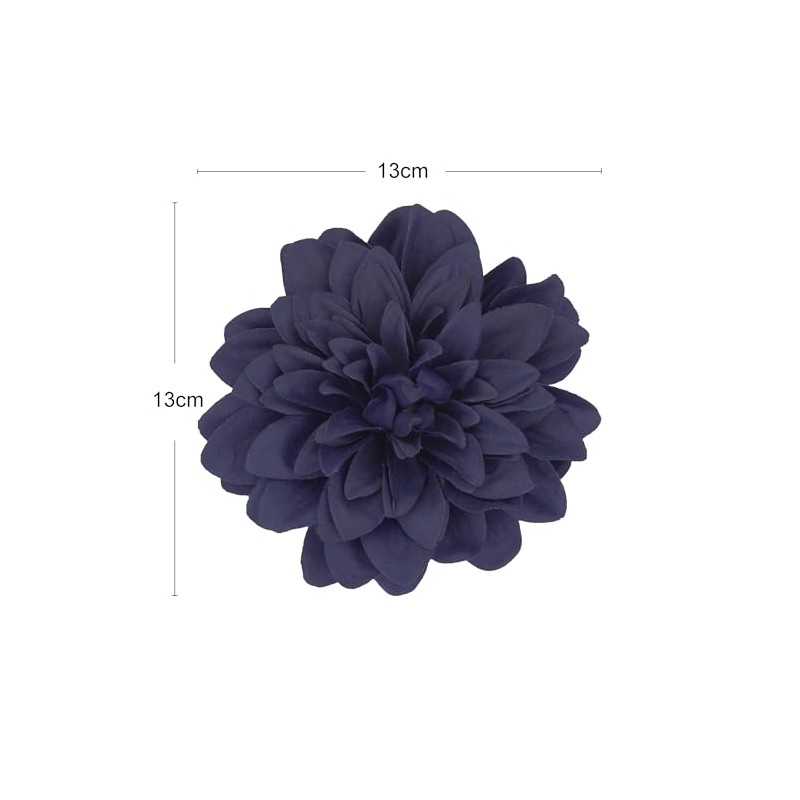 Hair Flower Clip Fascinator Ideal for Weddings Chrysanthemum Cream