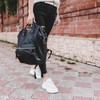 Kah&Kee Leather Backpack for Women and Men 15-inch Laptop Bag