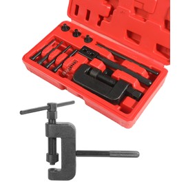 SCUARI 13PCS Chain Breaker,Chain Breaker Tool,Car Accessories,Motorcycle Chain Breaker,Chain Breaker Tool Kit,Motorcycle Chain Rivet Tool,Chain Cutter and Riveter Kit for Cam and 25 to 630 Chains
