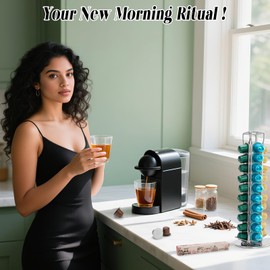 Eastsign's Chai Tea Latte Pods,Chai Tea Capsules for Nespresso, Rich Masala Spice Blend, Compatible with Original Nespresso Machine, Recyclable Single Serve Tea Pods,10ct