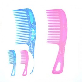 Sparkling Large Perm Hair Pick Comb Bath Comb 4ea