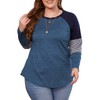 3X Womens Tops Plus Size Long Sleeve Loose Fit Shirts