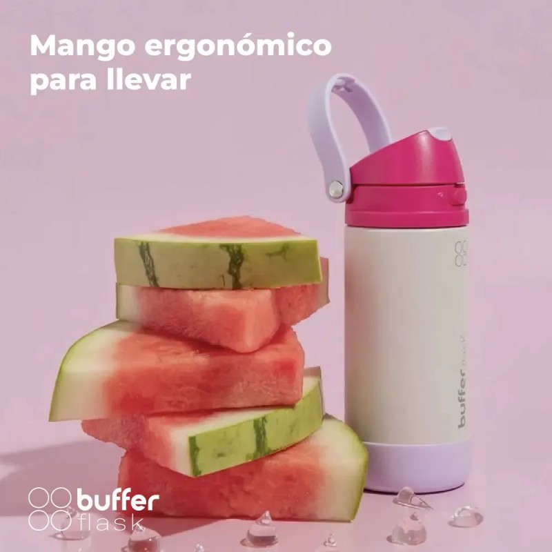 Termo Botella Agua Termica Acero Inoxidable Buffer Flask Niño Niña
