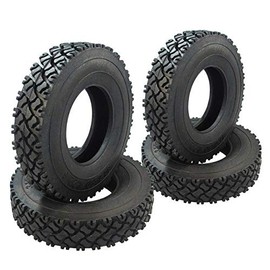 BT-T03F4-U Studless Tire Set for Tamiya 1/14 Trailer Truck, 4 Piece
