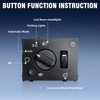JIANGGAI Headlight Switches, Light Dimmer Switch Compatible with Silverado 2003-2007,