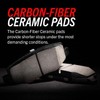 Power Stop Z36-1400 Rear Z36 Truck and Tow Carbon-Fiber Ceramic