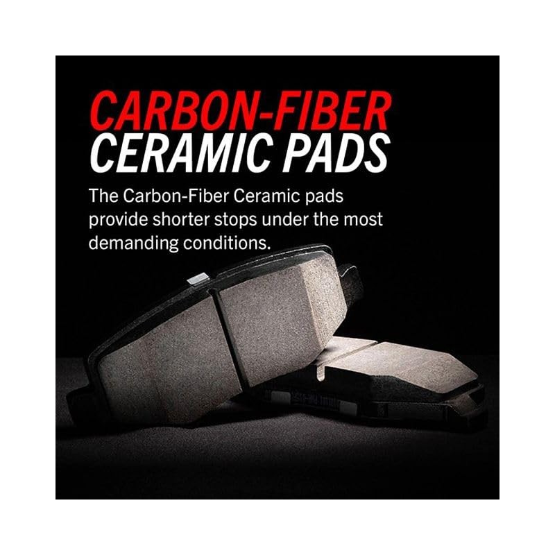 Power Stop Z36-1400 Rear Z36 Truck and Tow Carbon-Fiber Ceramic