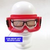Cyrank Safety Goggles, Scratch Resistant Antiflaming Fireproof Heat Protective Safety