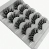 Dramatic 3D Mink False Eyelashes, 5 Pairs, Long Fluffy Volume,