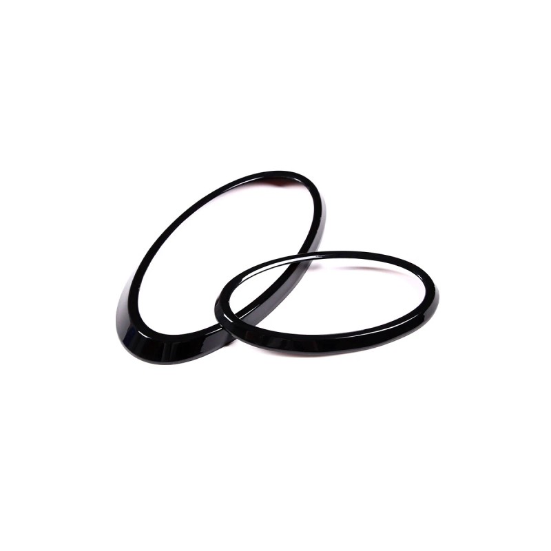 car-attention Car Front Rear Logo Emblem Badge Ring Decoration Fit