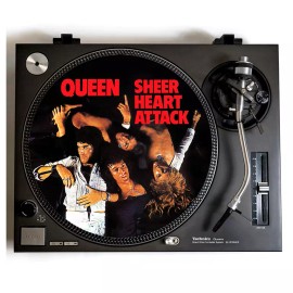 Universal QUEEN Sheer Heart Attack Turntable Slipmat for Vinyl Records Freddie Mercury lp