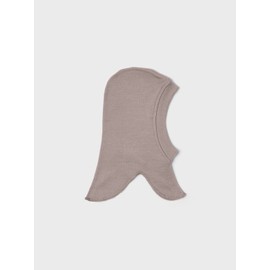NAME IT Baby Girls' Nbfwillit Wool Balaclava XXIII Hat, Sphinx, 34-39