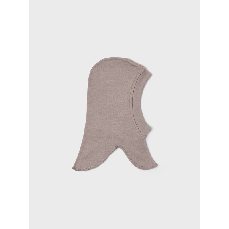 NAME IT Baby Girls' Nbfwillit Wool Balaclava XXIII Hat, Sphinx,