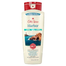 Old Spice Men's Body Wash for Men, Habor Scent, 24/7 Shower Fresh, 532ml