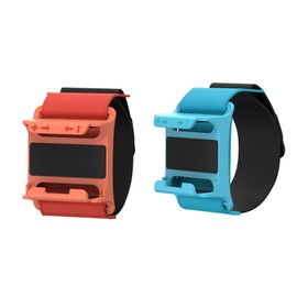 SHEAWA Adjustable Sport Wrist Band & Leg Strap Set for Switch 2 Joy-Con Controllers, Motion Control Accessories with Anti-Slip Design
